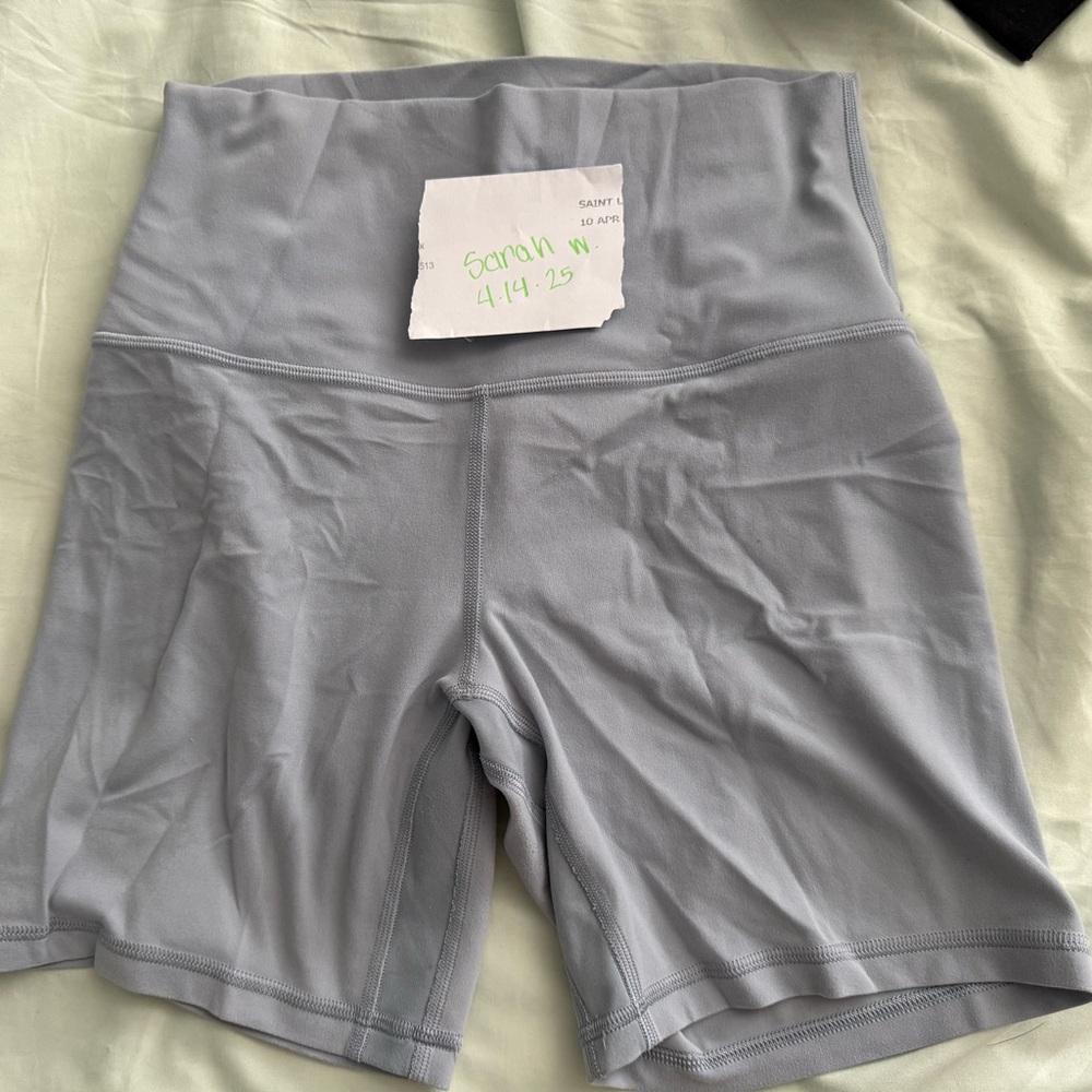 Lululemon Athletica High Waisted 6” Aligns
